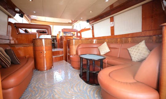Luxurious 60ft Yacht in Dubai- Best Cruise Experience