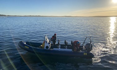 Humber Destroyer RIB for Rent on the North Coast of Scotland