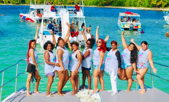 Amazing Party Boat in Punta Cana Totally Private For You Book Now 🥳😎🏝️
