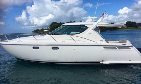 Tiara Motor Yacht Rental in Punta Cana La Altagracia for 14 person!