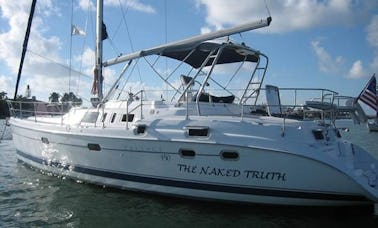 Sail From Key Biscayne $195/Hr - $40/Person