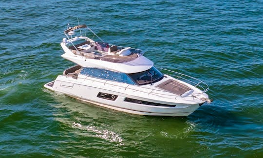 Luxury Prestige 450 Flybridge Yacht With Flybridge 46ft in Marco Island, Florida