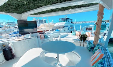 62ft Island Boat: 🥳HUGE Deck 🎤Karaoke 💃Dance Floor 🏈LIVE Sports 🌇San Diego
