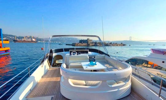 Charter the 68ft Power Mega Yacht in Istanbul! B18