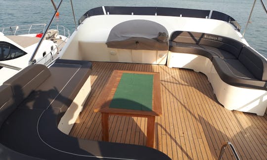 Amazing 68ft Motor Yacht Charter for 12 people in İstanbul, Turkey! B21