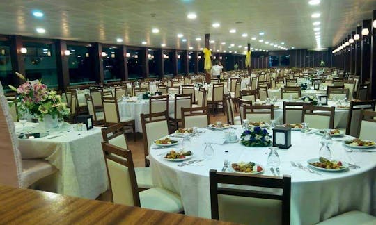 Spacious 138ft Superyacht for Private Events in İstanbul, Turkey! B23