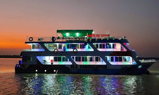 MV Banoshampan Sundarban Tour 40 Person AC Luxury