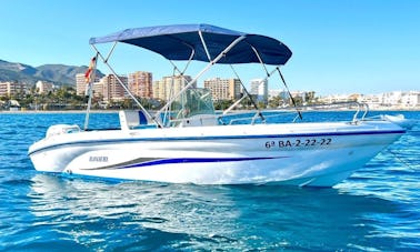Ranieri 500 Boat Rental Without License for Rent in Benalmádena, Spain