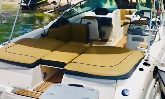 Sea Ray SLX 270 Deck Boat for 8 ppl including floating mat in Cancún, Quintana Roo