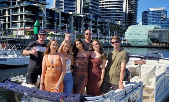 Pontoon Party Boat Rental in Docklands, Victoria