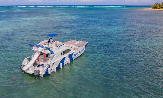 🎊🎈🛥🔥VIP LUXURY CATAMARAN FOR FAMILY TRIP in Punta Cana🛥️🎉🎶🍻RENTED BY THE OWNER.