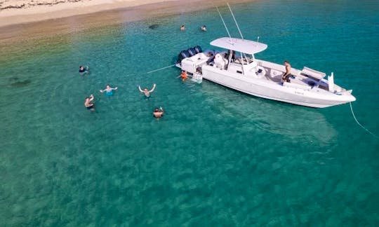 37ft Intrepid Center Console Boat for 12 People in St. John