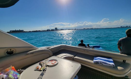 Very spacious 48ft Searay Sundancer Motor Yacht. CANCUN-ISLA MUJERES Q.ROO