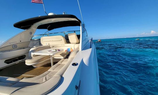 Very spacious 48ft Searay Sundancer Motor Yacht. CANCUN-ISLA MUJERES Q.ROO