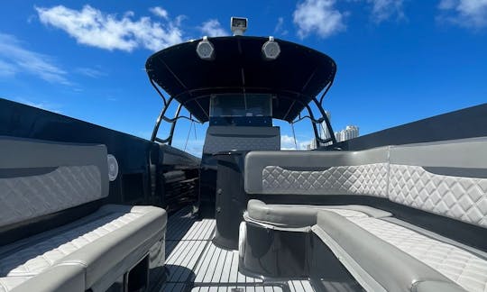 Go private 42-foot Firpol for all-day fun in Cartagena!