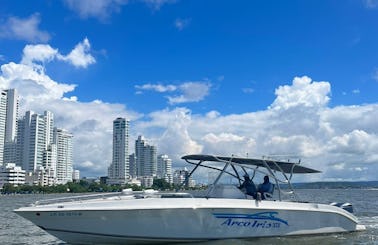 Spectacular Motomarly 40ft all day in Cartagena, Colombia