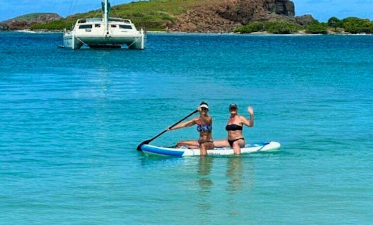 SUP BOARD FUN IN PEACEFUL AND QUIET BAYS