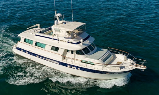 70ft Hatteras Motor Yacht - NEW UPGRADES for rent in San Diego