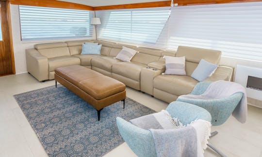 70ft Hatteras Motor Yacht - NEW UPGRADES for rent in San Diego