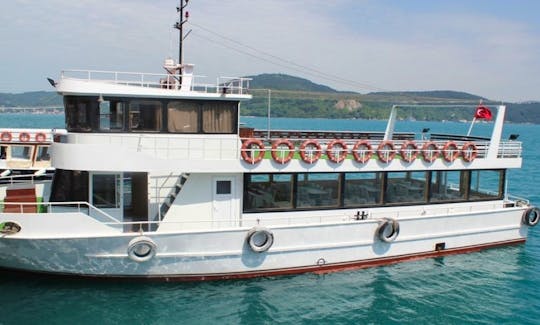 Spend the day with 76ft Motor Yacht in the Beautiful Sea of Istanbul! B31