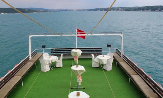 Spend the day with 76ft Motor Yacht in the Beautiful Sea of Istanbul! B31