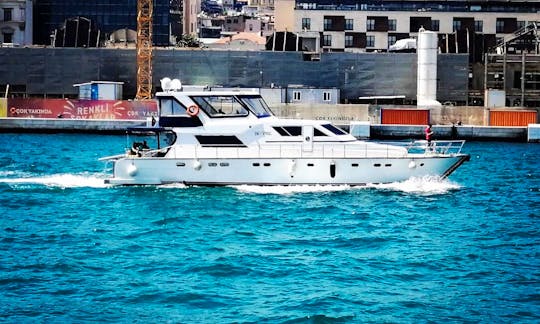 69ft Incredible Motor Yacht Available in Istanbul, Turkey! B35