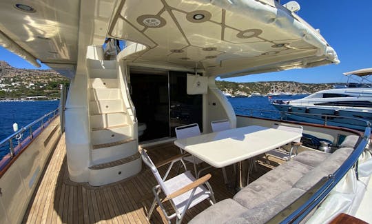 74ft Luxury Azimut Power Mega Yacht Charter in İstanbul, Turkey