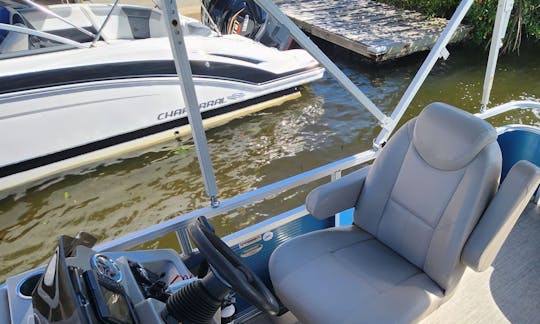 2023 Avalon Pontoon rental in Fort Pierce for 8 people