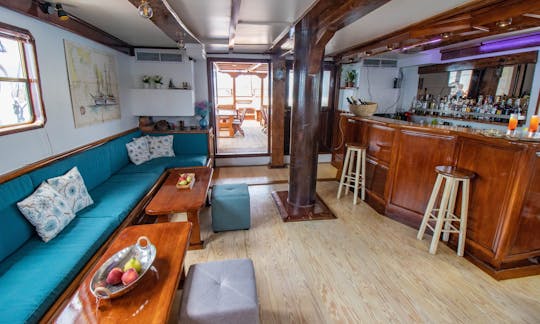 12 Cabins Aegean Lady Gulet for large groups in Corfu, Greece