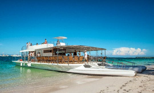 🛥💍👰Big Catamaran For Wedding Events in Punta Cana