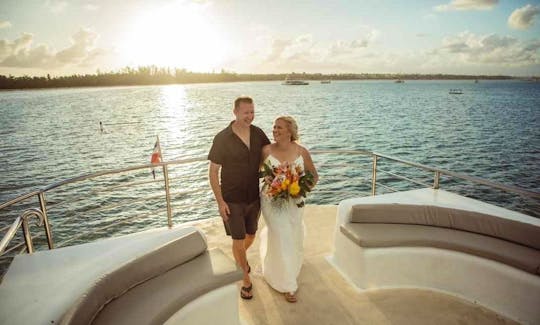 🛥💍👰Big Catamaran For Weddings  Events in Punta Cana👰