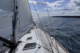Stunning Dufour 38 Sailboat for Charter. Learn to Sail. Fireworks. Team Building