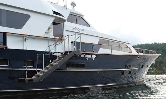 Luxury Private 94 foot Yacht in Vancouver