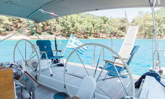 Weekly Trips on Hanse 540 Sailing Yacht in Skiathos, Greece