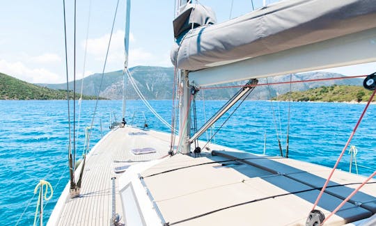 Weekly Trips on Hanse 540 Sailing Yacht in Skiathos, Greece