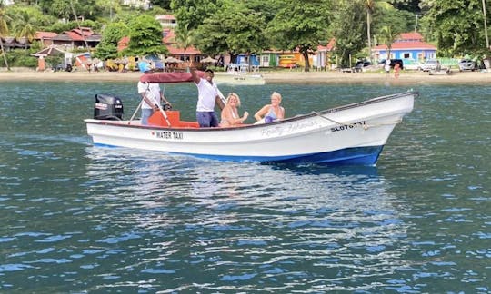 Private charters along the west coast of Saint Lucia