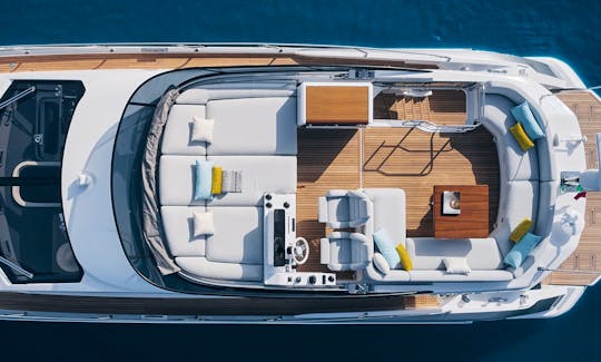 Sea Shell Azimut 53 Motor Yacht for Rent in Barcelona, Spain
