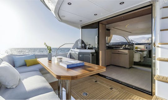 Luxury Azimut 53 Motor Yacht in Palma de Mallorca, Spain