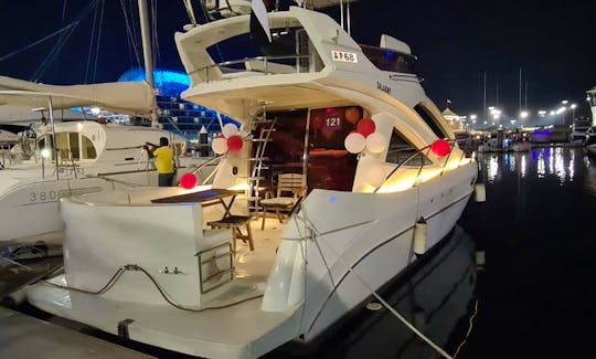 Most Beautiful 45ft Yacht in Abu Dhabi for rent