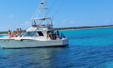 Location de pêche sur le yacht de pêche sportive Hatteras de 48 pieds à Nassau, New Providence