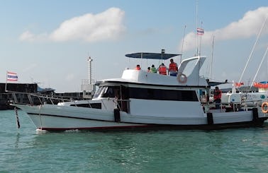14.5 mt Local Fishing Boat Charter for 6 People in Phuket, Thailand