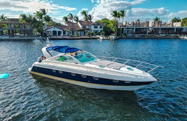 Fairline Targa 50ft Private Yacht Charter Through Fort Lauderdale