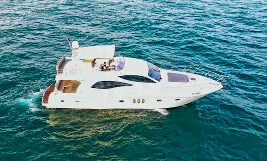 66ft Luxury Power Mega Yacht Charter in Dubai Marina, UAE