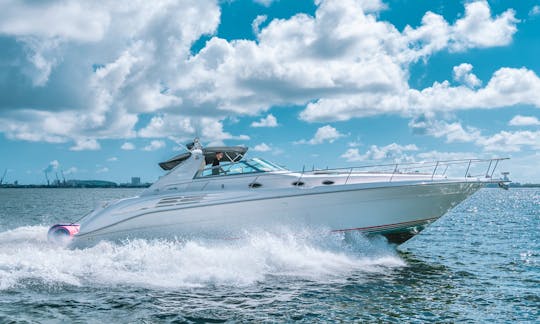 Sea Ray 50' (VICE III) Motor Yacht Rental in Miami Beach, Florida with FREE HOUR