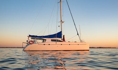 Catamarã aberto Nautitech 475 em Faro, Portugal