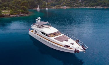 Princess 20M Luxury Yacht Rental in Gocek,Turkey