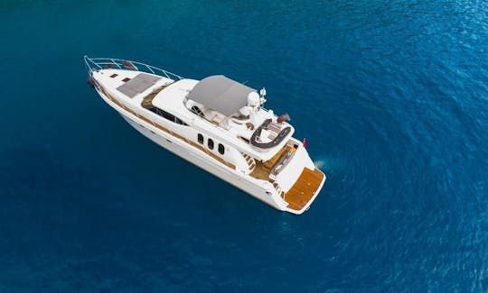 Princess 20M Luxury Yacht Rental in Gocek,Turkey