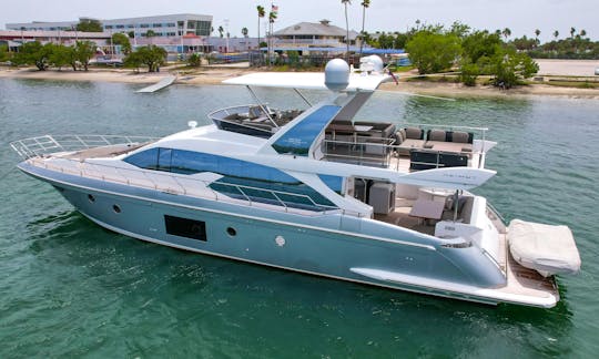 Enjoy Miami With 68FT AZIMUT Power Mega Yacht!!!