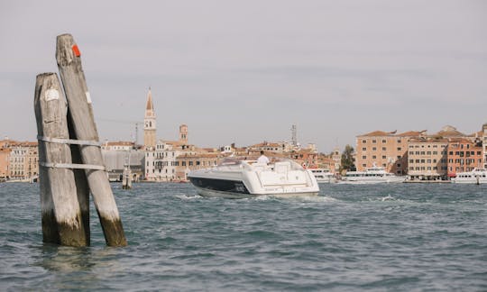 Sunset in the Venice lagoon