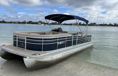 2019 Bennington Pontoon Boat Rental in Sarasota, Florida!!